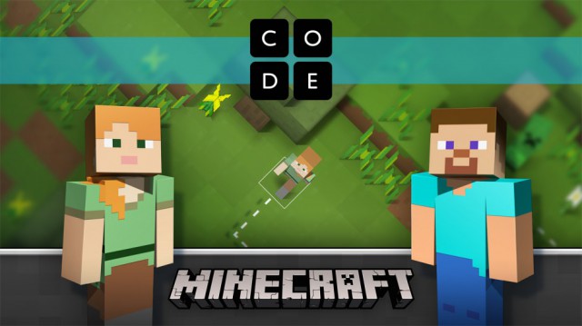 Hour of Code, Minecraft tutorial, YouthSpark, education, youths