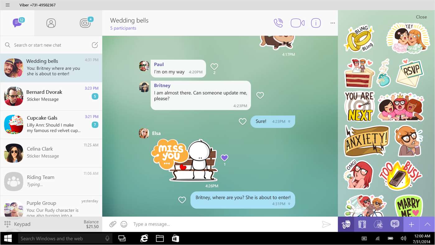 how to save viber chat windows 10