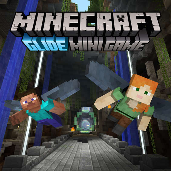 Soar with free mini game, Glide, available for ‘Minecraft: Console ...