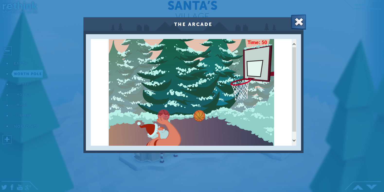  Santa’s arcade is one of the featured games on the site. New ones are available daily leading up to Christmas. 