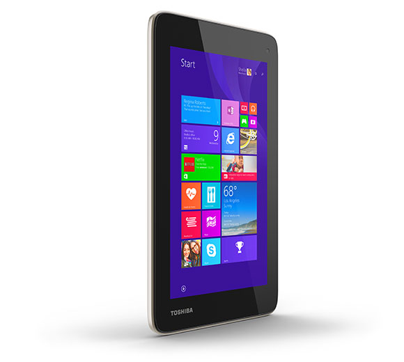 Introducing the Toshiba Encore 7 Windows-based tablet, unveiled for the first time publicly on stage at the Microsoft Computex Keynote 2014.