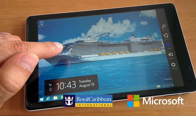 Royal Caribbean gives its crew members 40,000 Windows 8.1 tablets