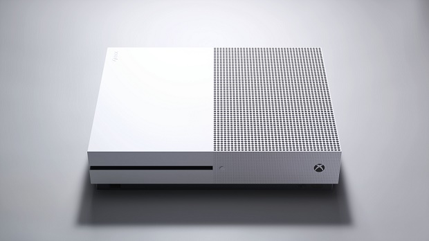 The Xbox One s console.