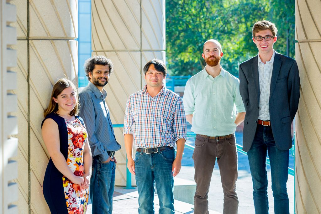 Five University of Washington students from a Data for Social Good team