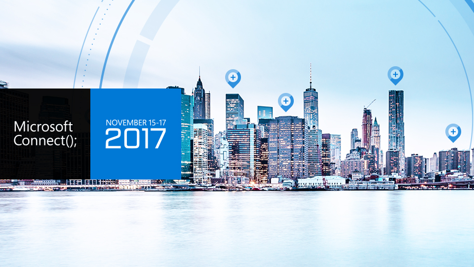 Promo graphic for Connect developer event coming to New York City