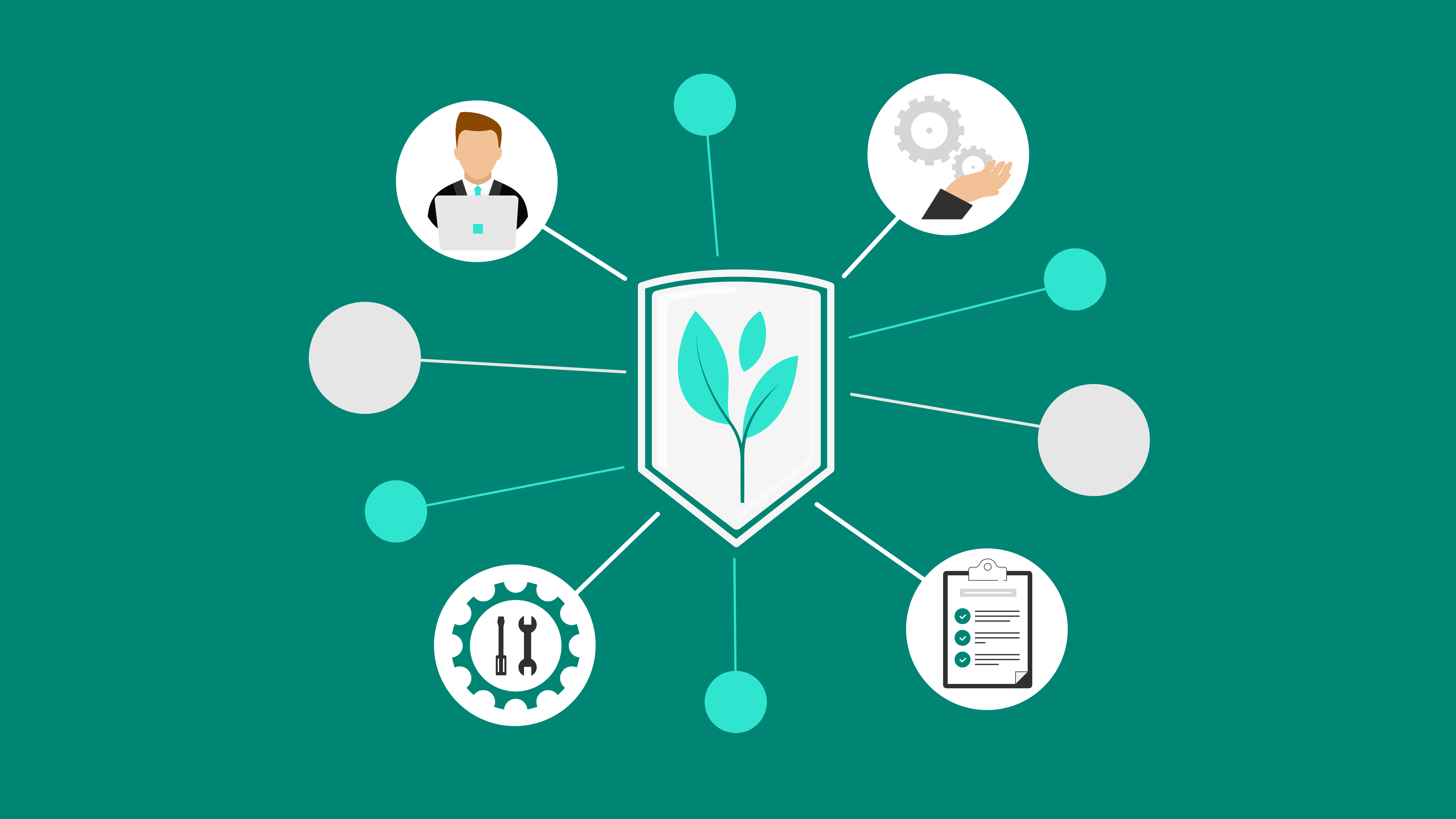 Illustration people working together