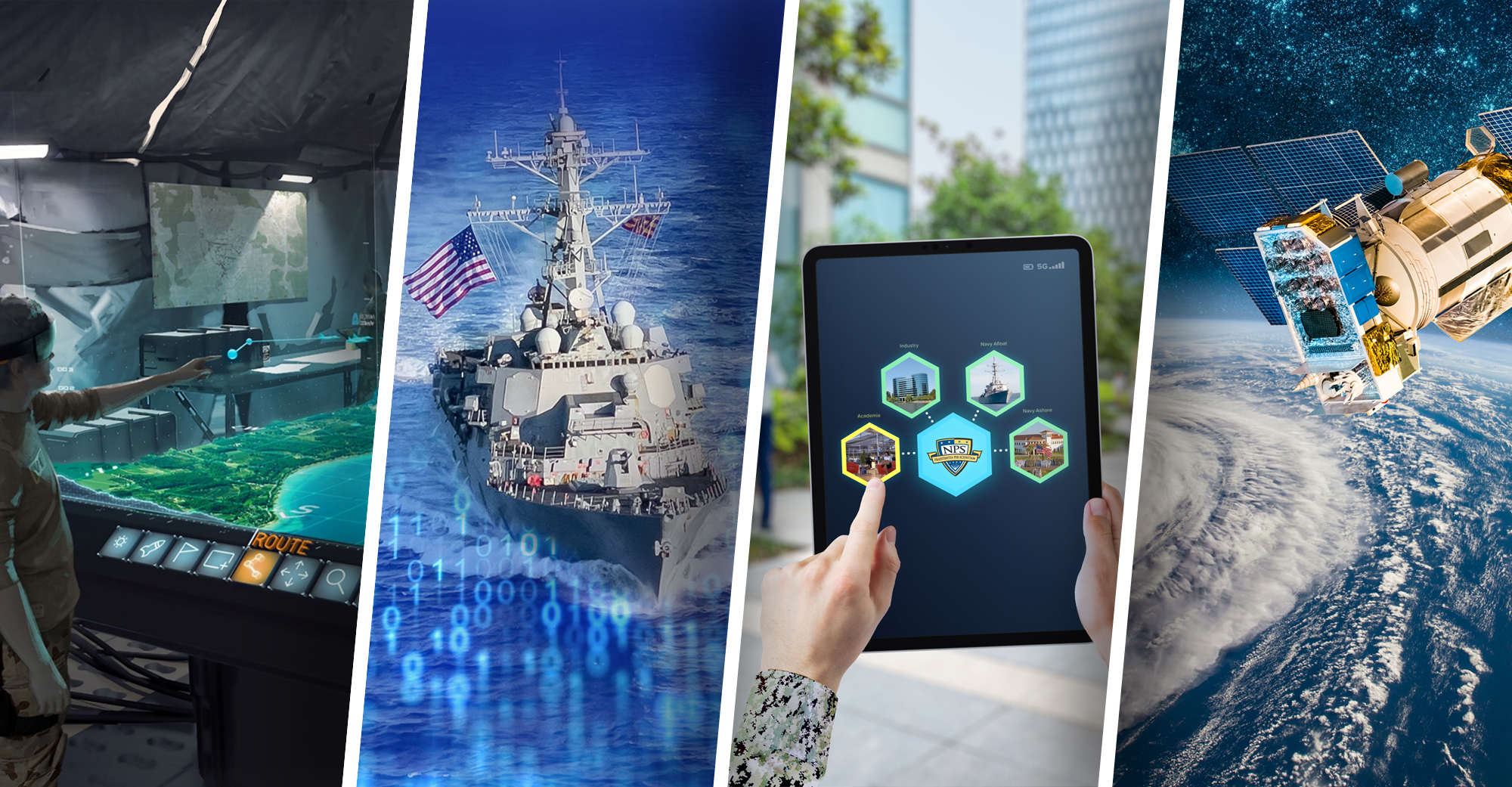 Navy photo collage