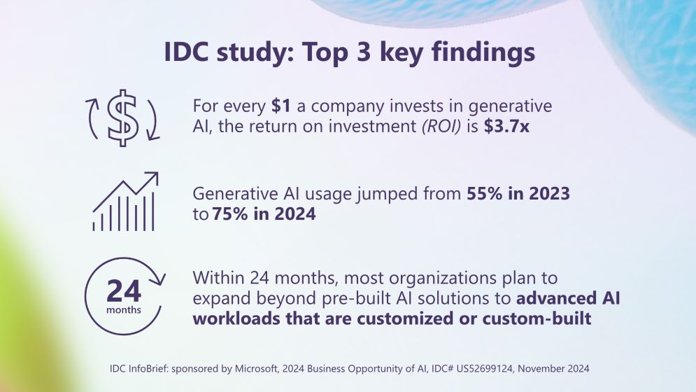 IDC’s 2024 AI opportunity study: Top five AI trends to watch - The ...