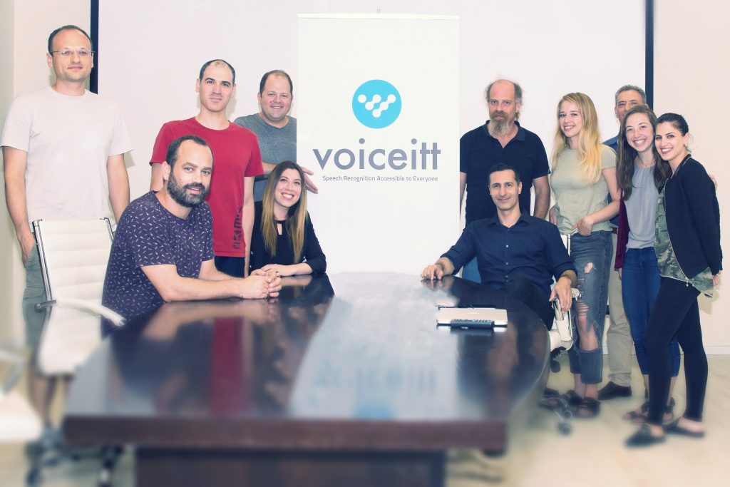 Members of the Voiceitt team