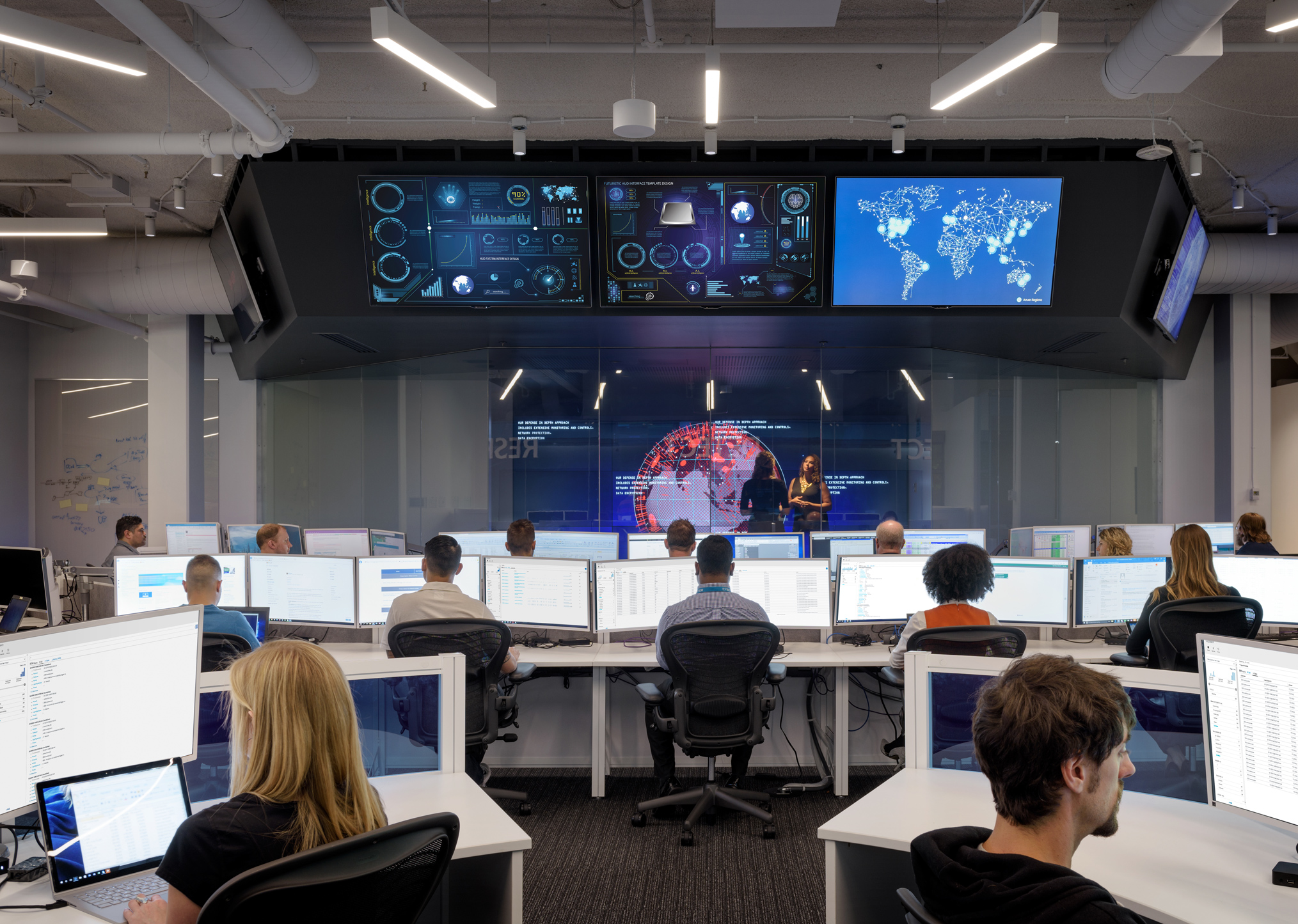 Microsoft's Cyber Defense Operations Center