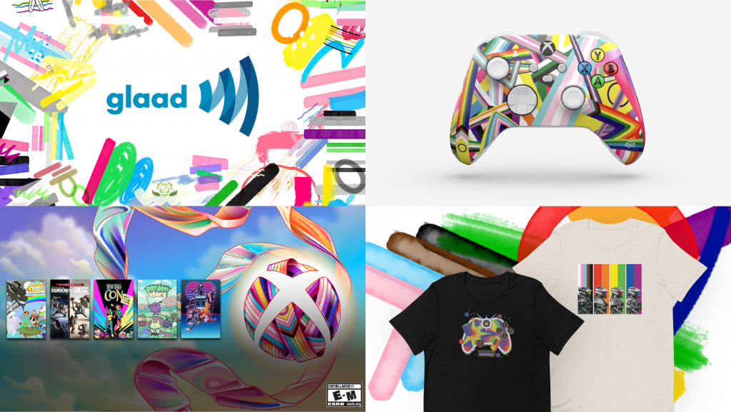 Xbox y el collage Pride