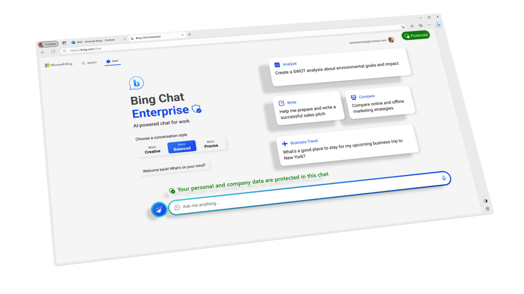 Announcing Bing Chat Enterprise and Microsoft 365 Copilot pricing - The Official Microsoft Blog