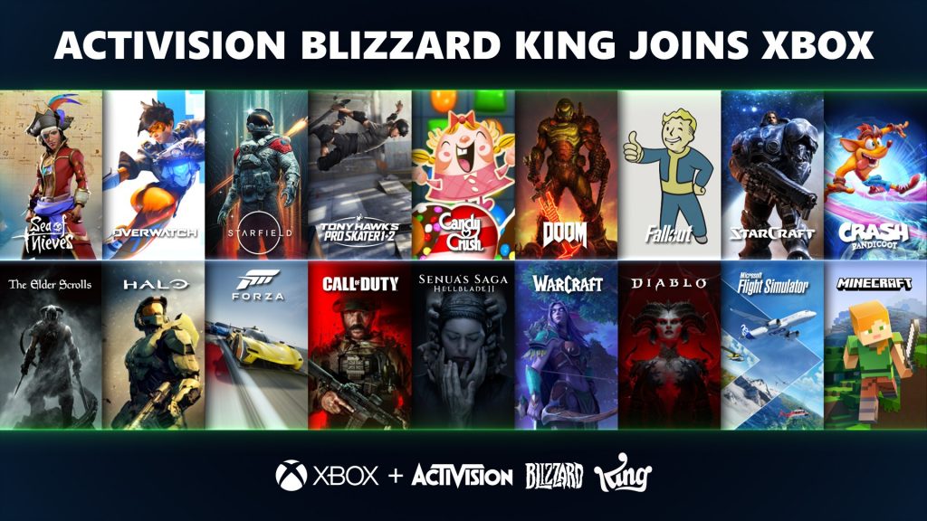 Welcoming the legendary teams at Activision Blizzard King to Team Xbox – The Official Microsoft Blog