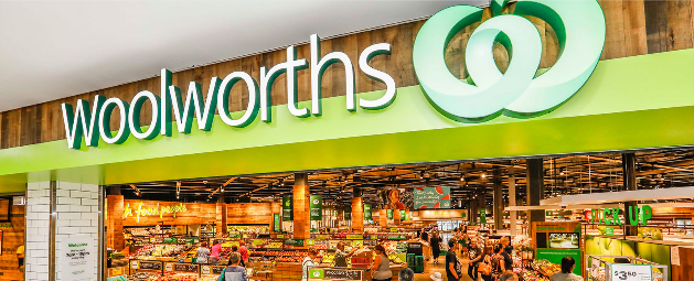 Front of a Woolworths store