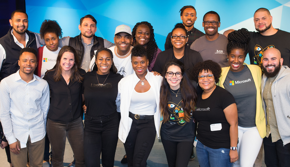 The Bay Area Microsoft BAM and LinkedIn BIG teams hosted Minority Student Day 2018 at LinkedIn. 