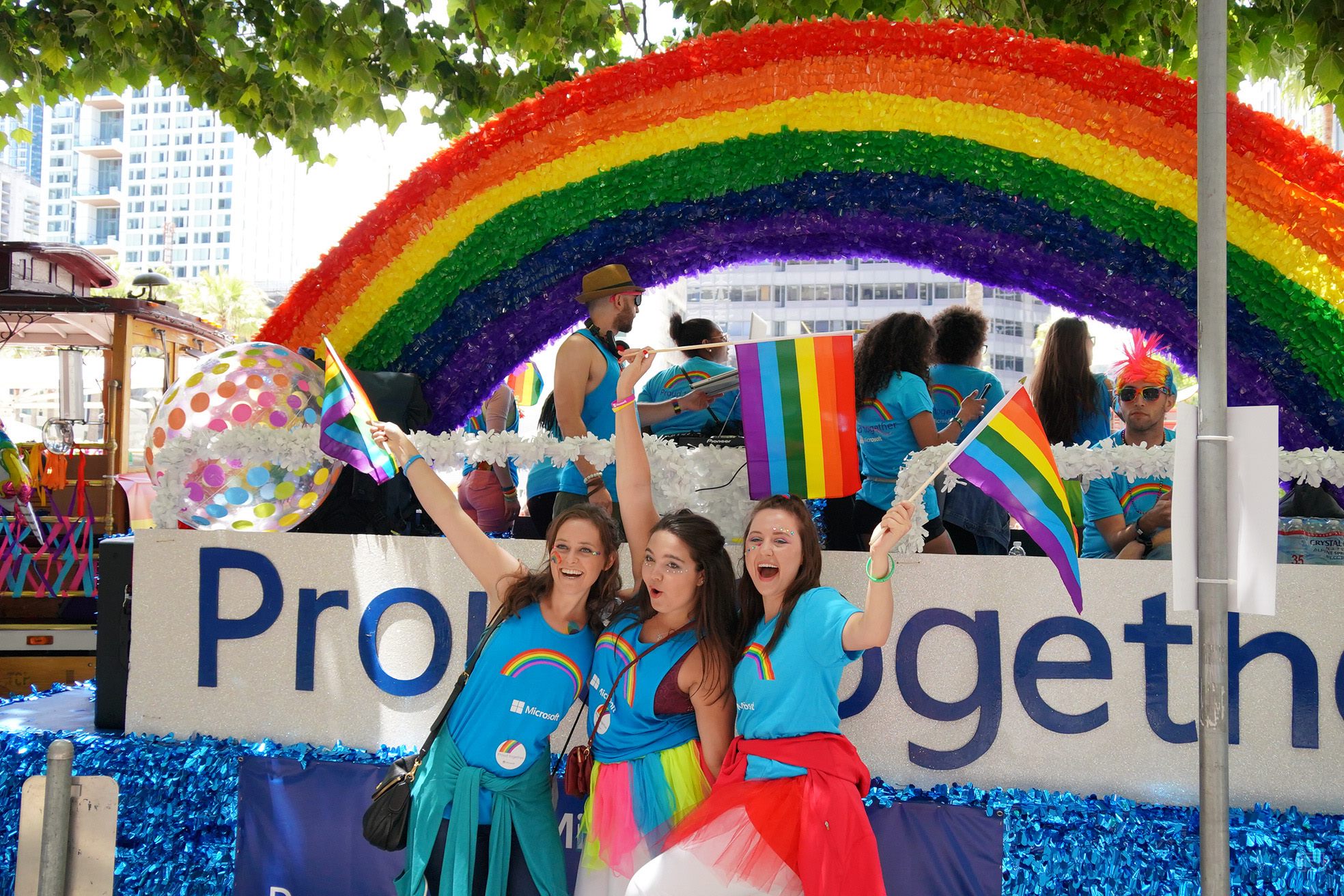 GLEAM participates in the annual San Francisco Pride events
