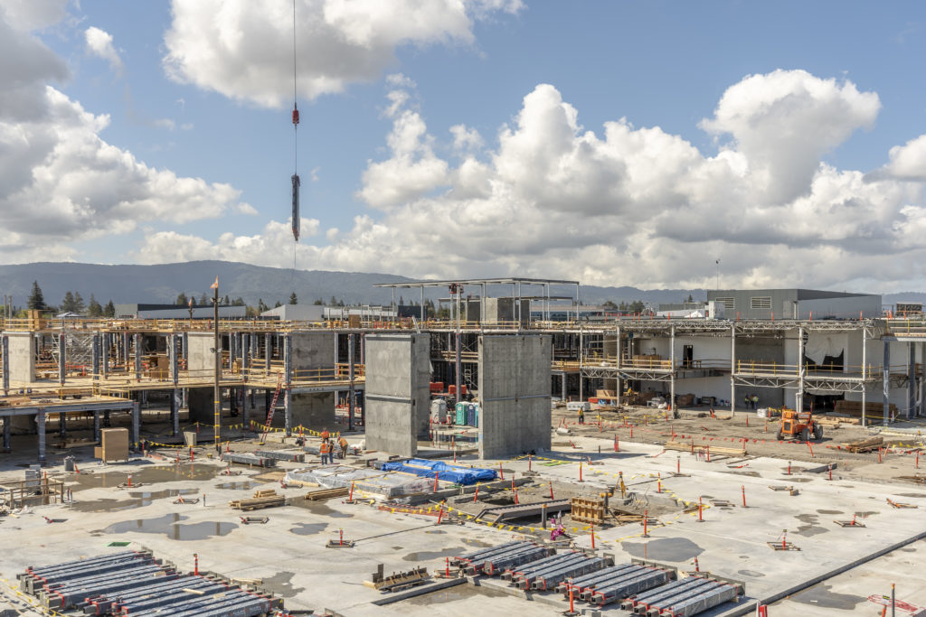 Construction progresses at our Mountain View site © Celso Rojas, WRNS Studio