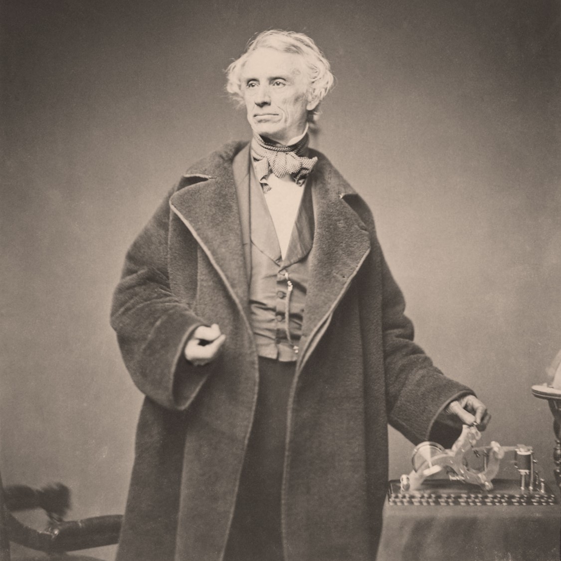 Samuel Morse, inventor of the Morse code