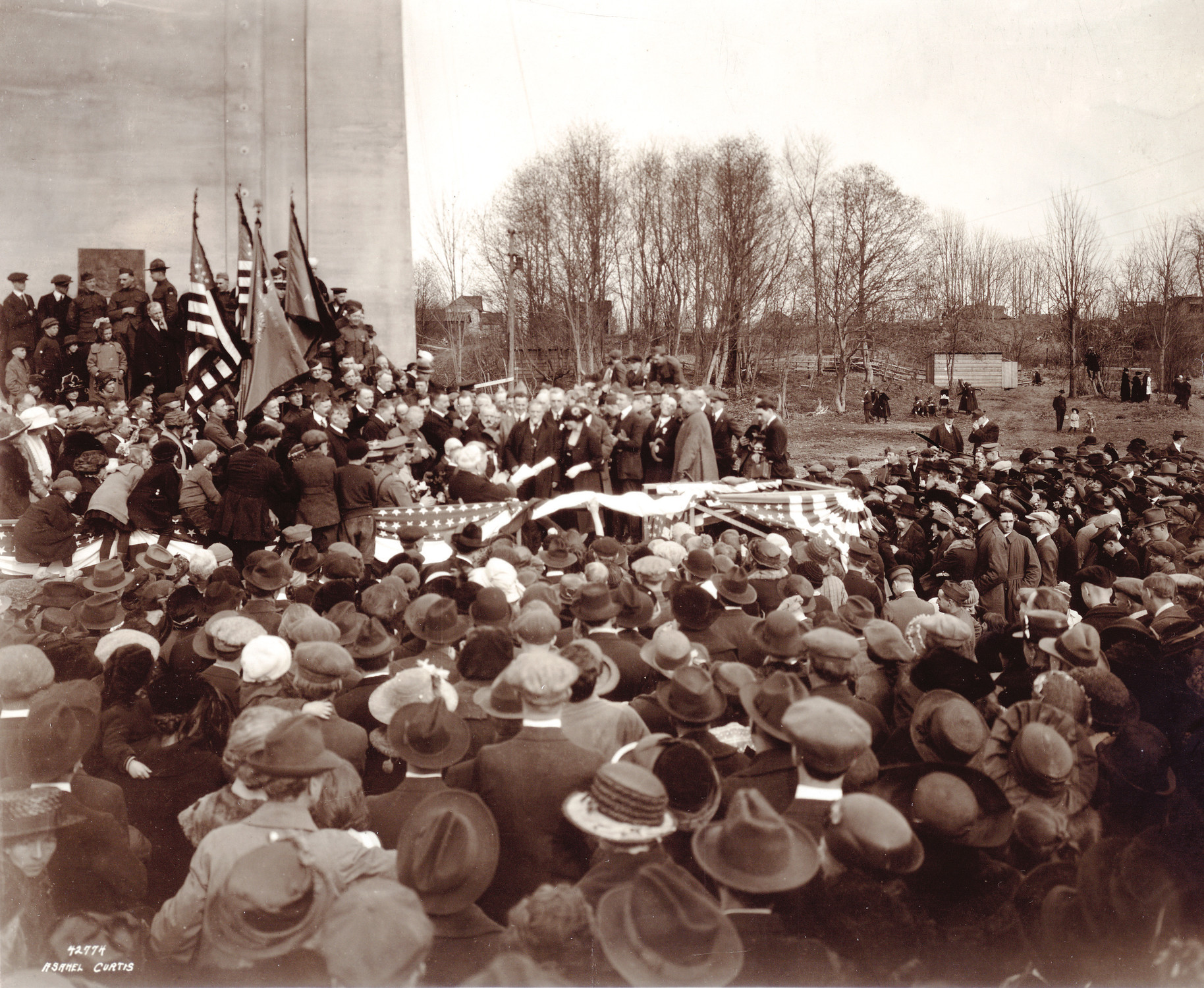 International Peace Arch opening ceremony, September 6, 1921