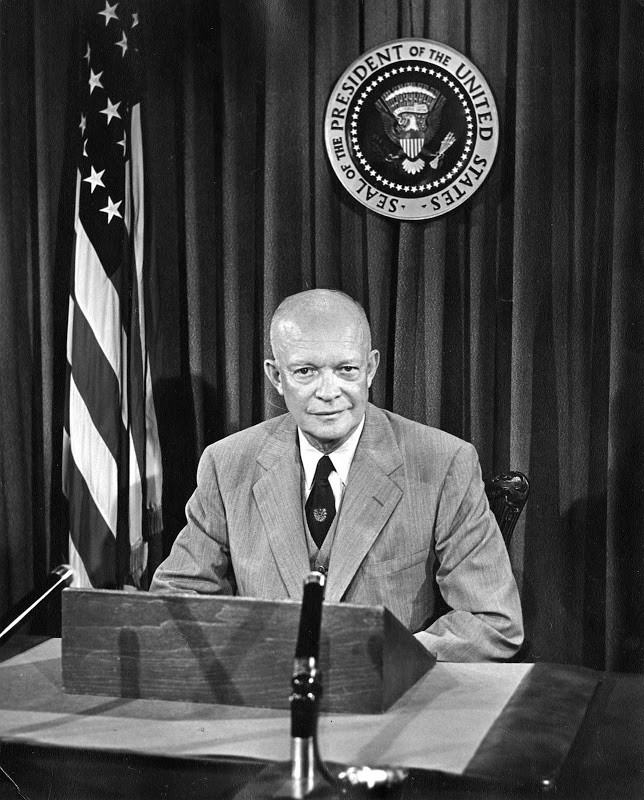 U.S. President Dwight Eisenhower