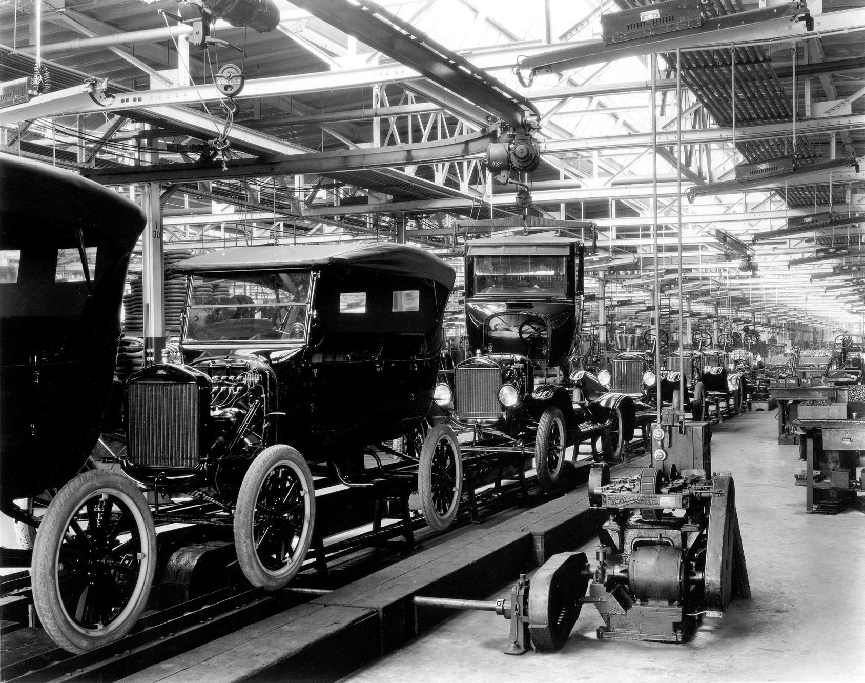 Model T Assembly Line, 1920s
