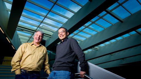 Fil Alleva, left, a Microsoft group engineering manager, and Xuedong Huang, right, Microsoft’s chief speech scientist, have been leading forces in Microsoft’s speech research and product development.