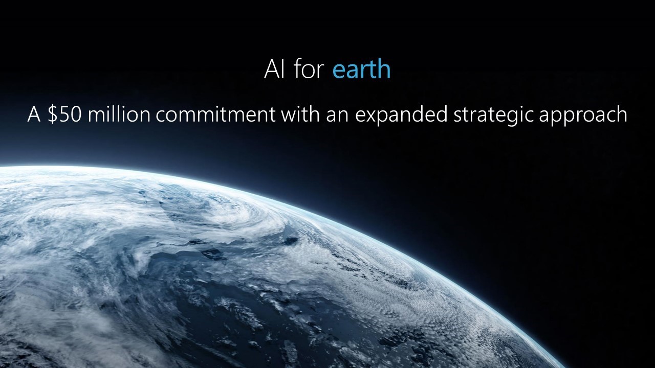 AI for earth