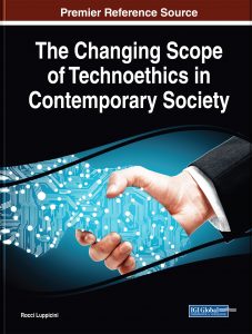 Cover of the book “The Changing Scope of Technoethics in Contemporary Society”