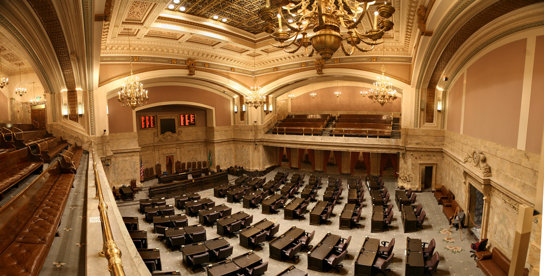 Interior of Washington State Capitol