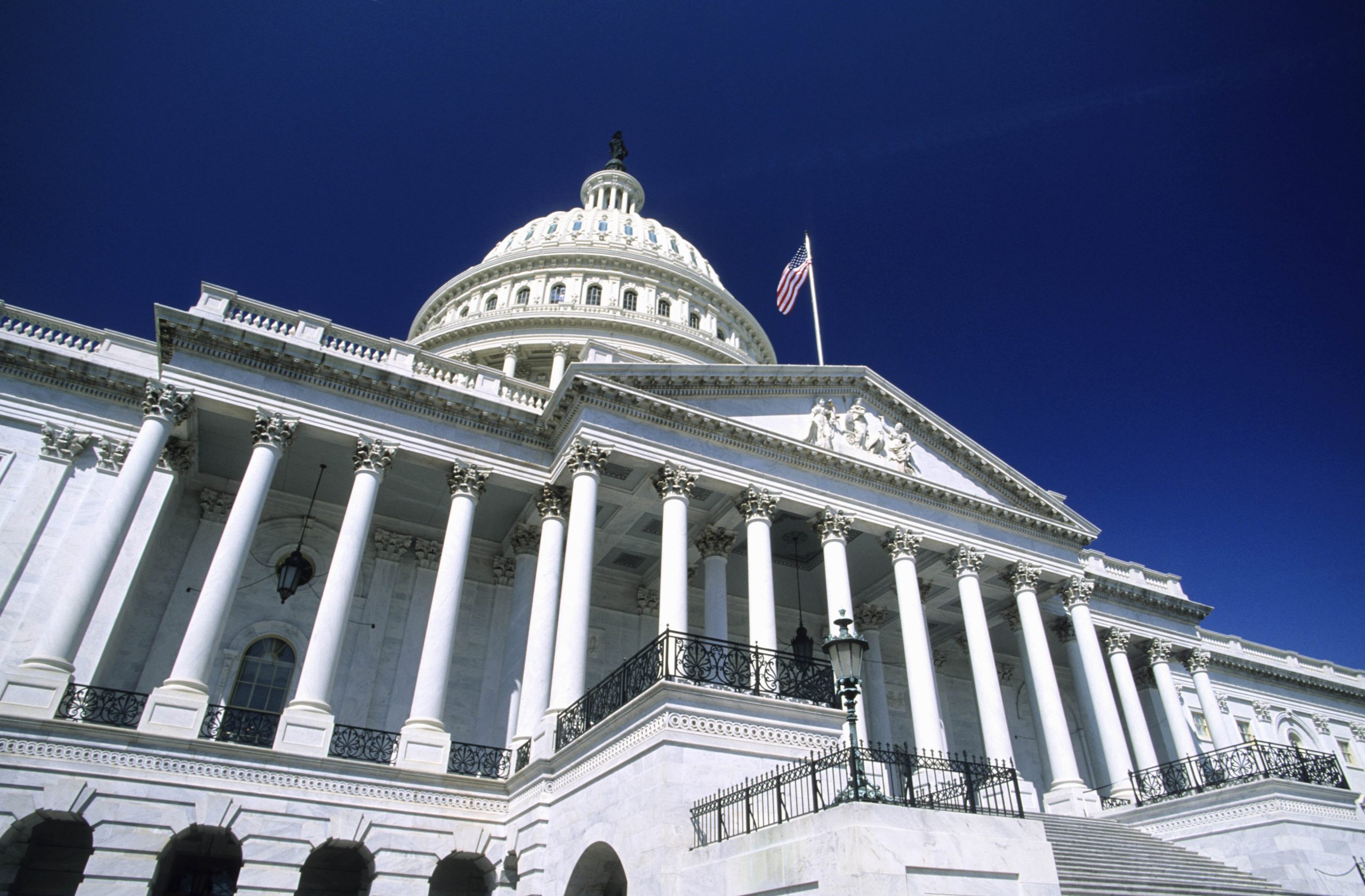 Stock image of the Capitol building