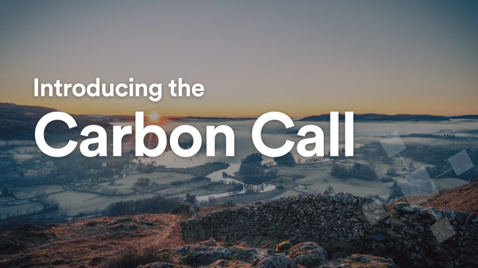 Cover of Carbon Call document