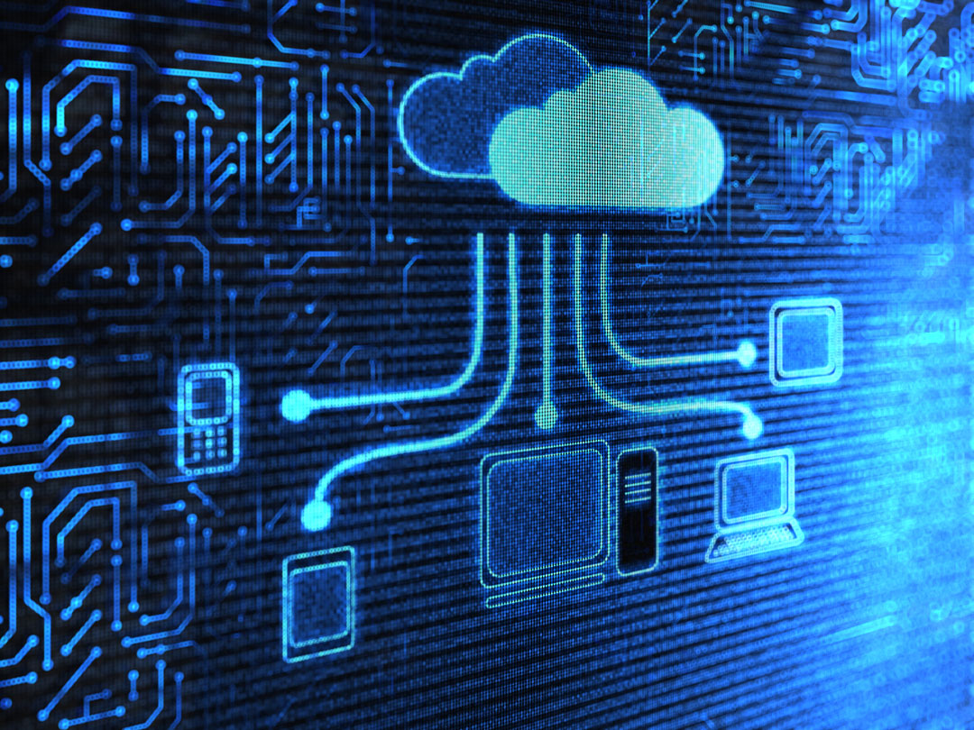 Cloud computing illustration. Getty Images/alengo