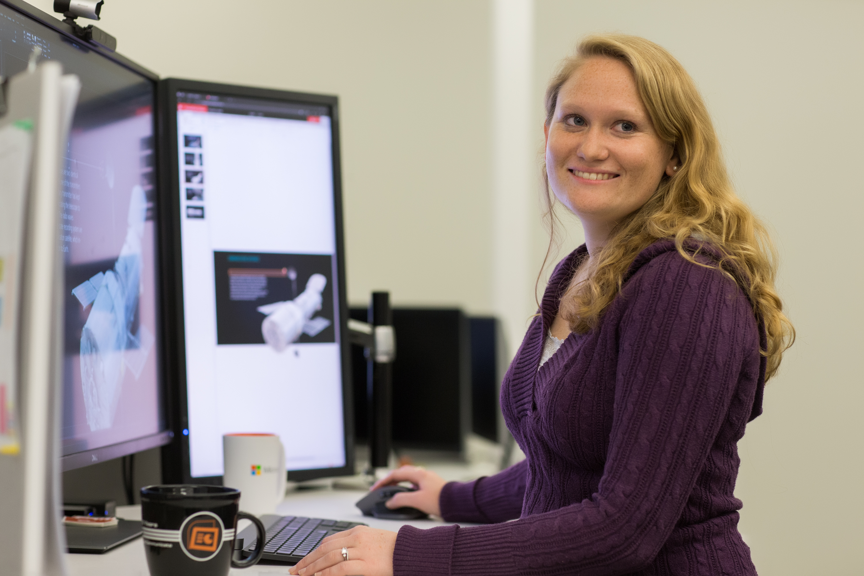 Sarah Ferraro Stein is a senior software engineer on the PowerPoint team at Microsoft in Silicon Valley. 