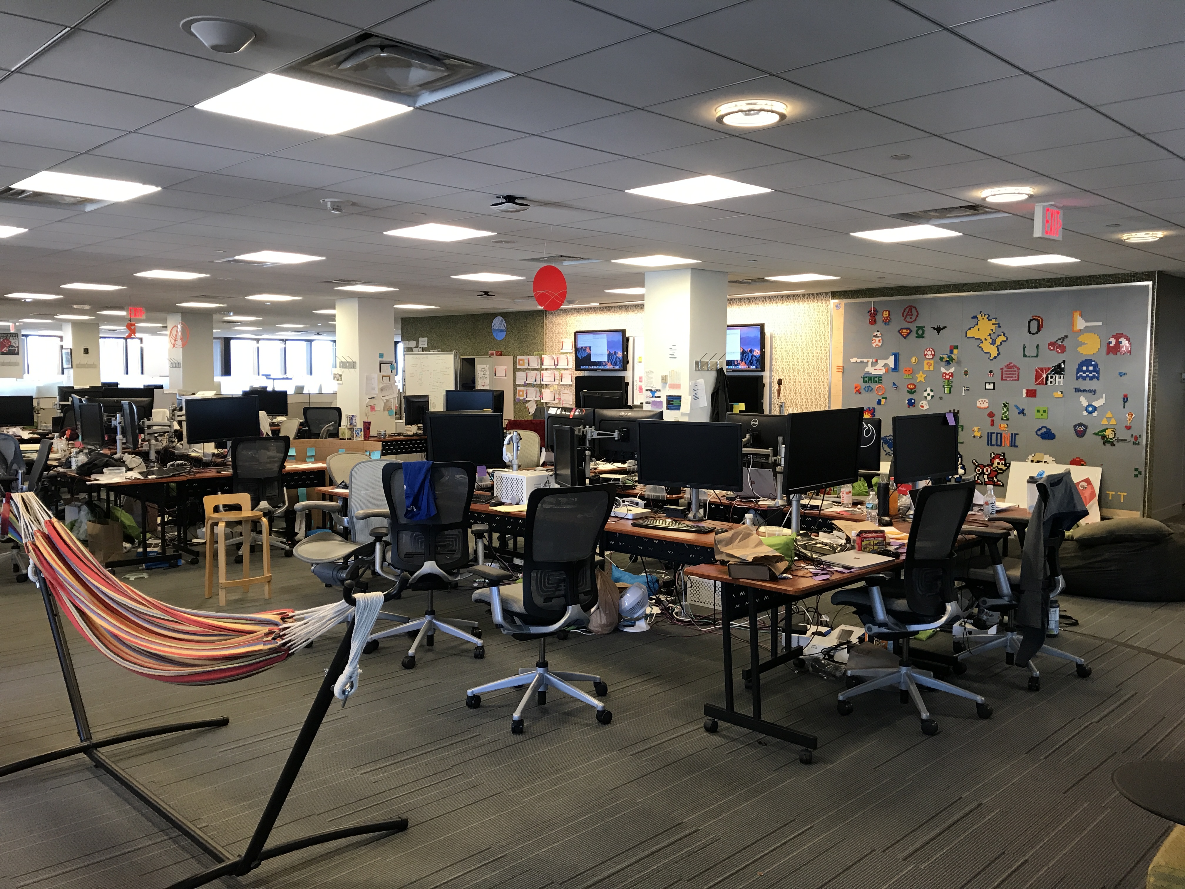 The Garage space at Microsoft New England's NERD.